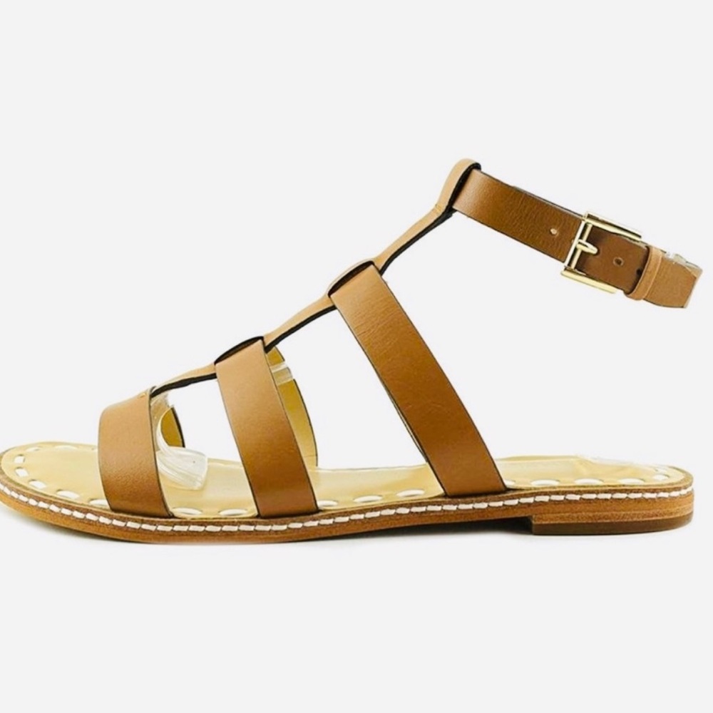 MICHAEL KORS - LEATHER SANDALS - Picture 7 of 7